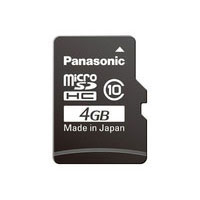 Panasonic 4GB Micro-SD (RP-SM04GEE1K)